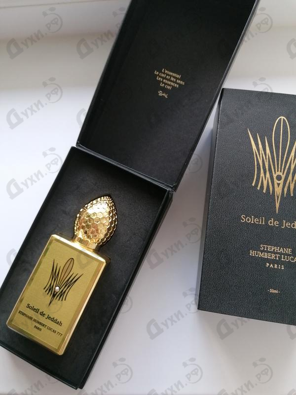 Духи Soleil De Jeddeh от Stephane Humbert Lucas 777 Отзыв Stephane Humbert Lucas 777 Soleil De Jeddeh