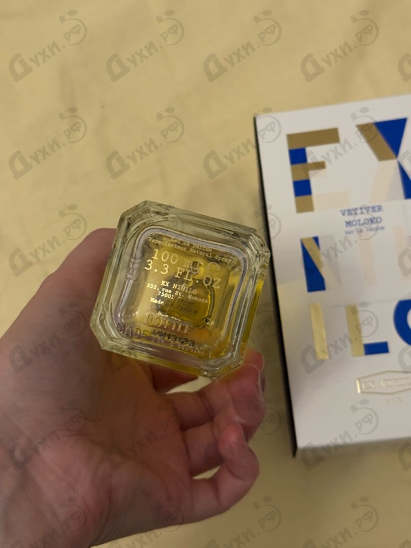 Духи Vetiver Moloko от Ex Nihilo