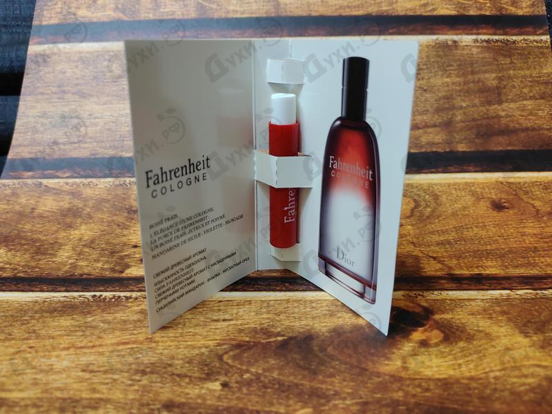 Отзывы Christian Dior Fahrenheit Cologne Духи Fahrenheit Cologne от Christian Dior
