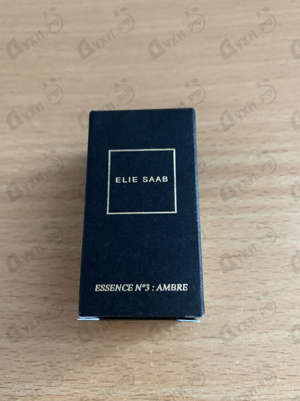 Парфюмерия Essence No. 3 Ambre от Elie Saab