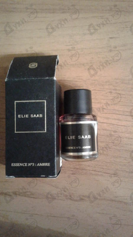 Парфюмерия Essence No. 3 Ambre от Elie Saab