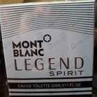 Отзывы Mont Blanc Legend Spirit
