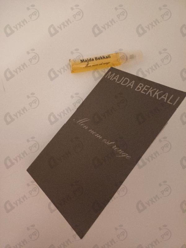 Парфюмерия Mon Nom Est Rouge от Majda Bekkali