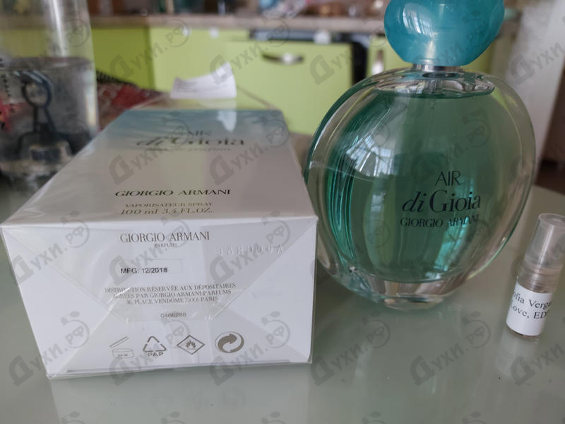 Парфюмерия Air Di Gioia от Giorgio Armani