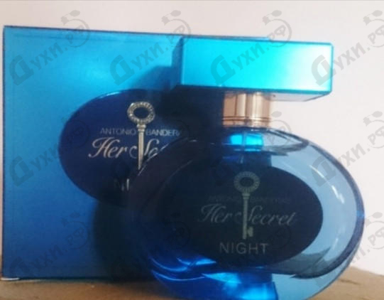 Парфюмерия Antonio Banderas Her Secret Night Духи Her Secret Night от Antonio Banderas