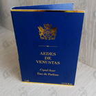 Отзыв Aedes de Venustas Copal Azur