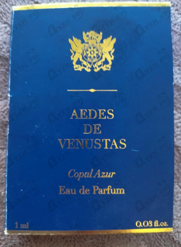 Парфюмерия Copal Azur от Aedes de Venustas