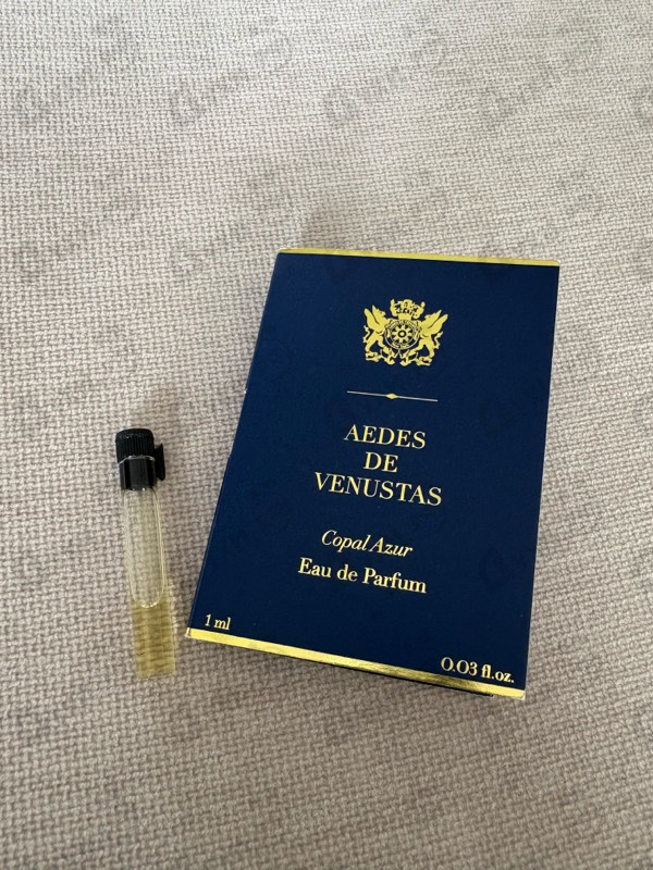 Отзыв Aedes de Venustas Copal Azur