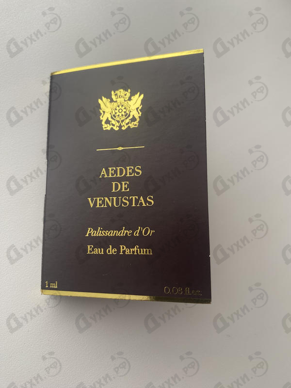 Отзыв Aedes de Venustas Palissandre D'or