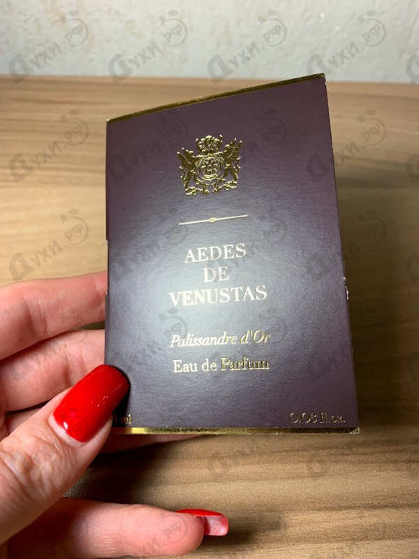 Духи Palissandre D'or от Aedes de Venustas