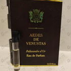 Духи Palissandre D'or от Aedes de Venustas