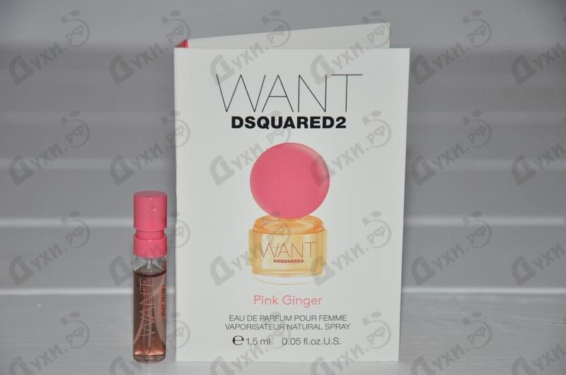 Купить Want Pink Ginger от Dsquared2