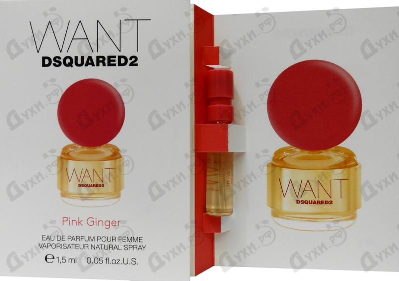 Купить Want Pink Ginger от Dsquared2