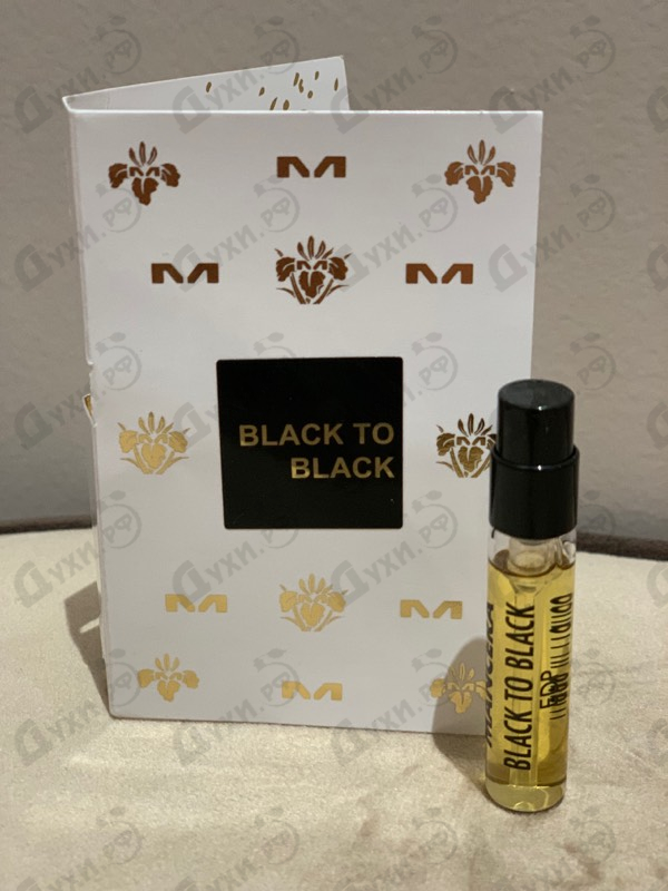 Духи Black To Black от Mancera Парфюмерия Mancera Black To Black
