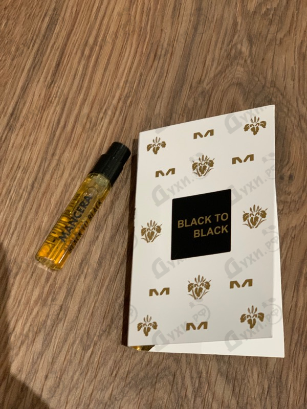 Парфюмерия Black To Black от Mancera