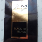 Парфюм Mancera Black To Black
