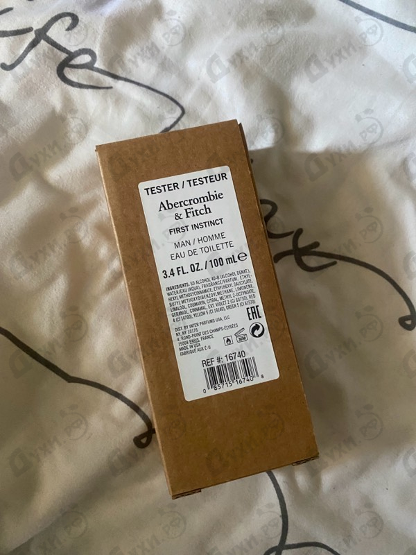 Парфюмерия First Instinct от Abercrombie & Fitch