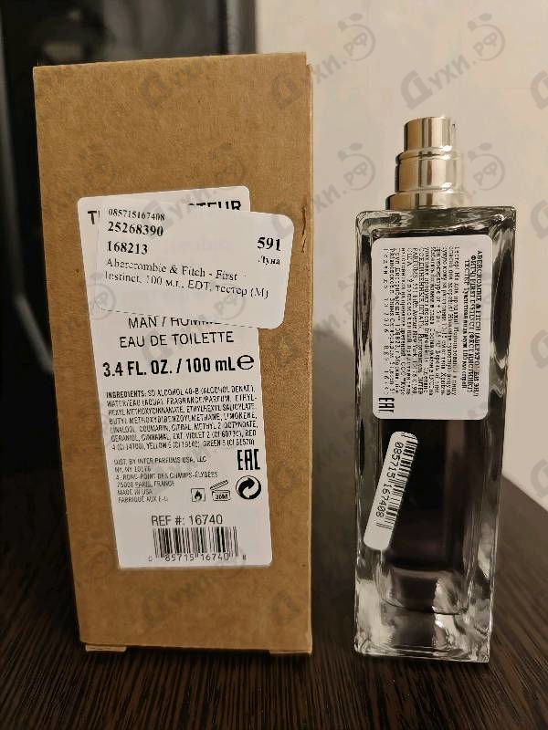 Духи First Instinct от Abercrombie & Fitch