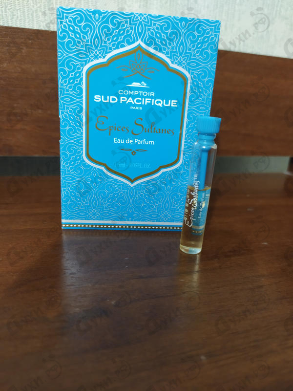 Парфюмерия Epices Sultanes от Sud Pacifique