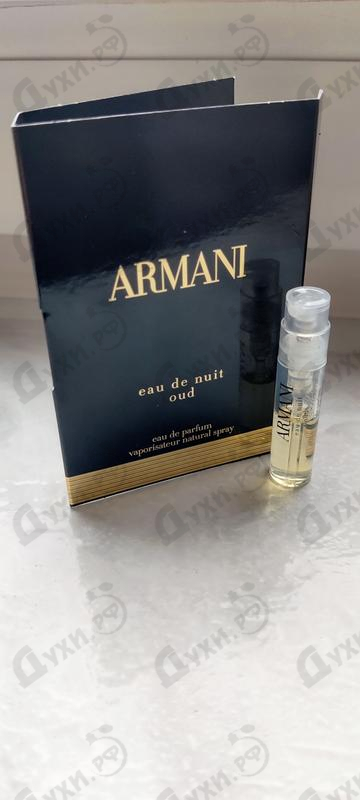 Парфюмерия Eau De Nuit Oud от Giorgio Armani
