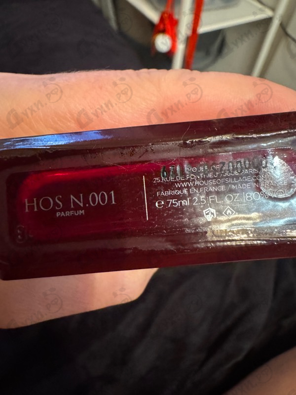 Духи Hos N.001 от House Of Sillage