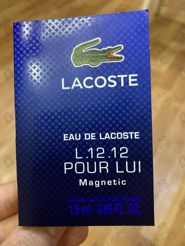 Парфюмерия L.12.12. Magnetic Pour Homme от Lacoste