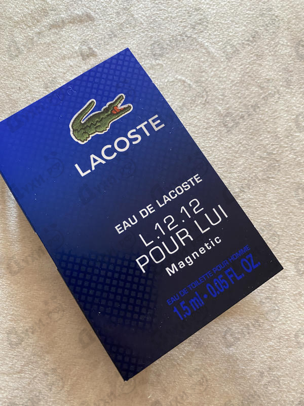 Духи L.12.12. Magnetic Pour Homme от Lacoste