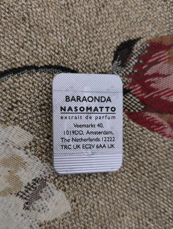 Парфюмерия Baraonda от Nasomatto