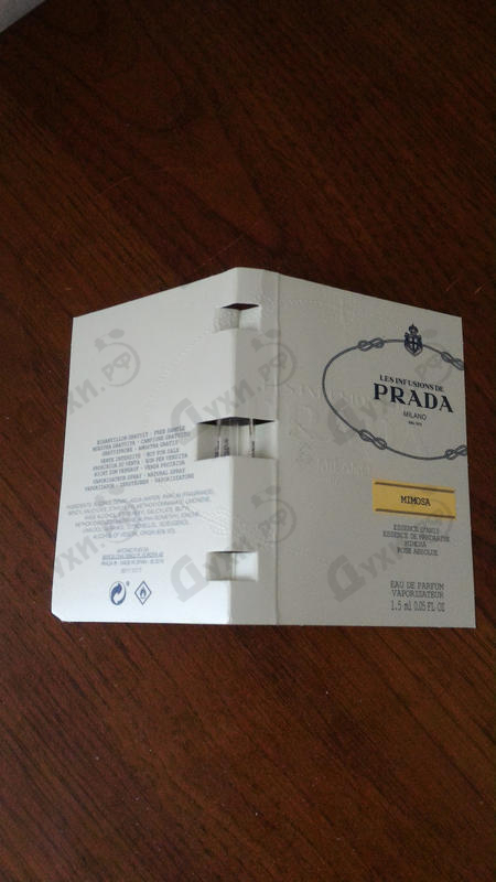 Духи Infusion De Mimosa от Prada