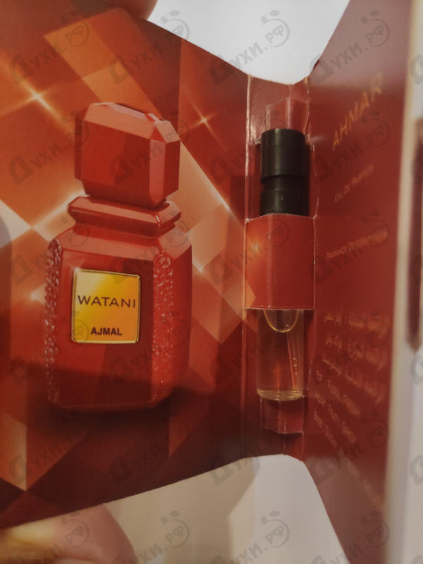 Духи Watani Ahmar от Ajmal Отзыв Ajmal Watani Ahmar