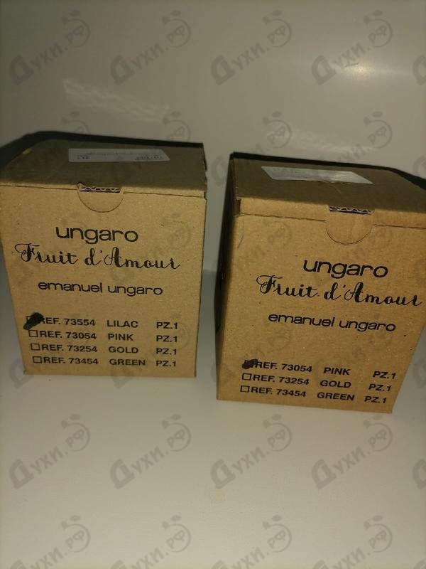 Парфюмерия Emanuel Ungaro Fruit D'amour Pink