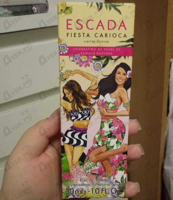 Духи Fiesta Carioca от Escada Отзывы Escada Fiesta Carioca