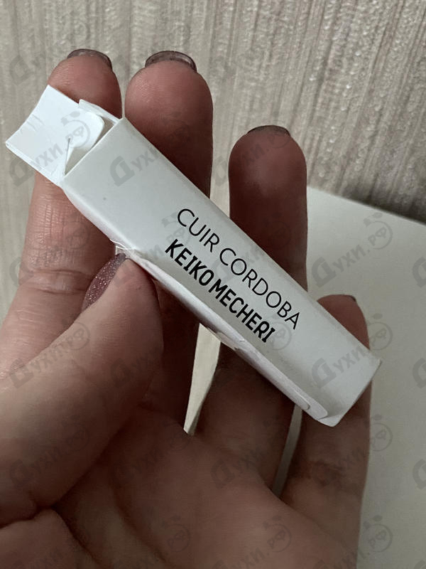 Парфюмерия Cuir Cordoba от Keiko Mecheri