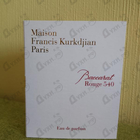Отзыв Maison Francis Kurkdjian Baccarat Rouge 540