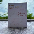 Отзыв Maison Francis Kurkdjian Baccarat Rouge 540