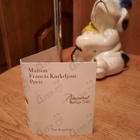 Отзывы Maison Francis Kurkdjian Baccarat Rouge 540