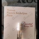 Отзыв Maison Francis Kurkdjian Baccarat Rouge 540