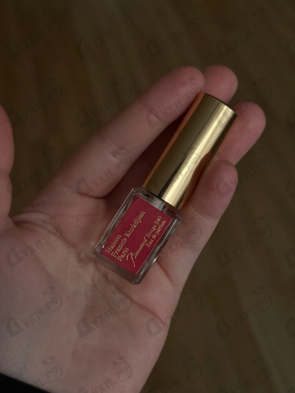 Отзыв Maison Francis Kurkdjian Baccarat Rouge 540