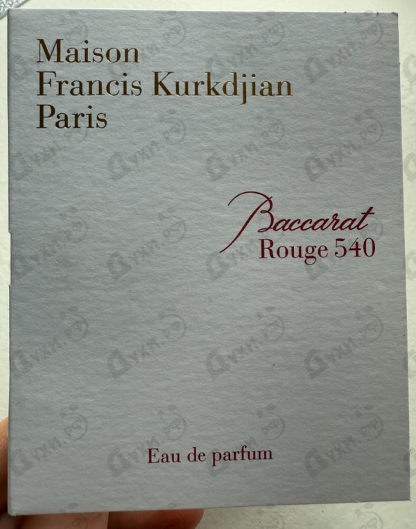 Купить Maison Francis Kurkdjian Baccarat Rouge 540