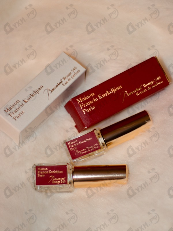 Парфюмерия Baccarat Rouge 540 от Maison Francis Kurkdjian