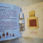 Духи Baccarat Rouge 540 от Maison Francis Kurkdjian
