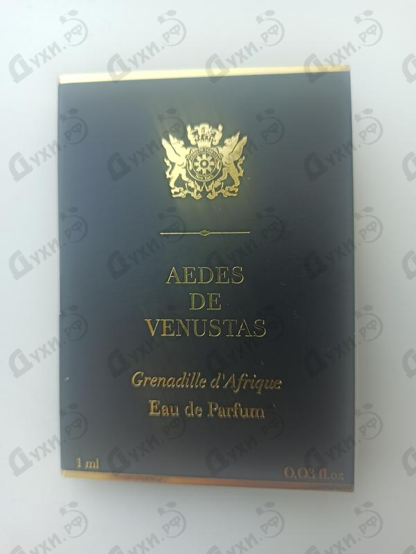 Парфюмерия Grenadille D'afrique от Aedes de Venustas