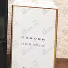 Отзыв Carven L'eau De Toilette