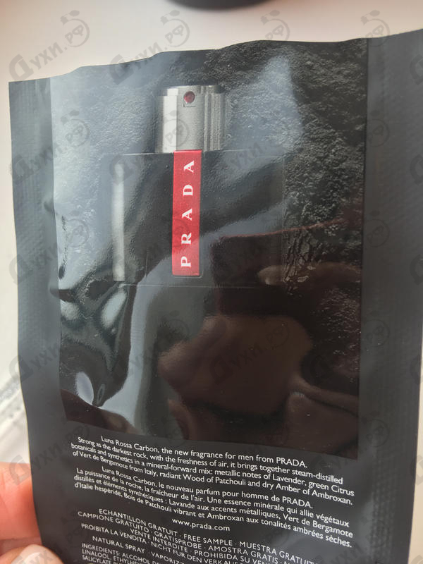 Отзыв Prada Luna Rossa Carbon Духи Luna Rossa Carbon от Prada