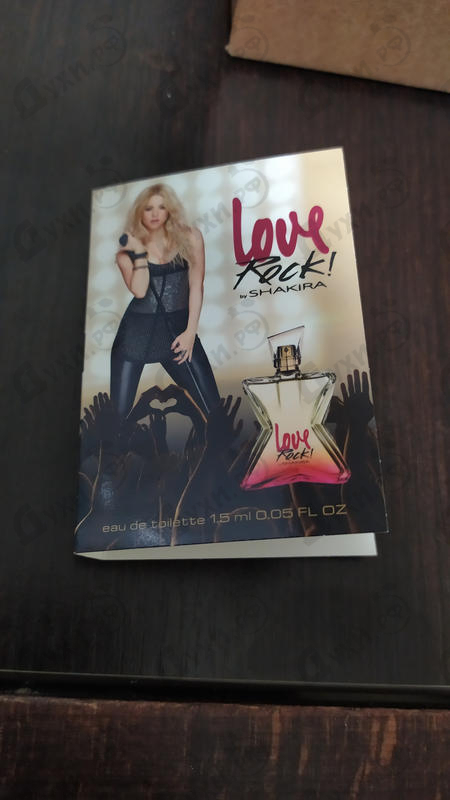 Парфюмерия Love Rock от Shakira