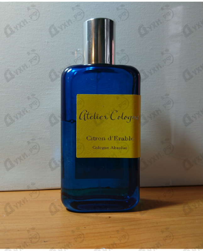 Парфюмерия Citron D'erable от Atelier Cologne