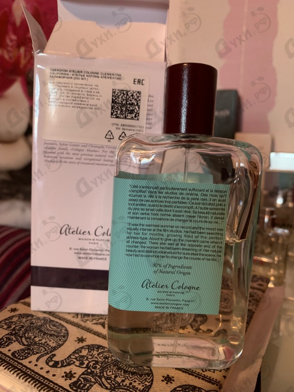 Купить Clementine California от Atelier Cologne