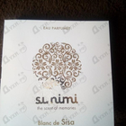 Парфюм Simimi Blanc De Sisa