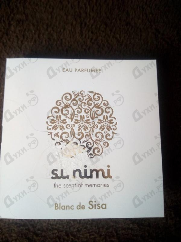 Духи Blanc De Sisa от Simimi