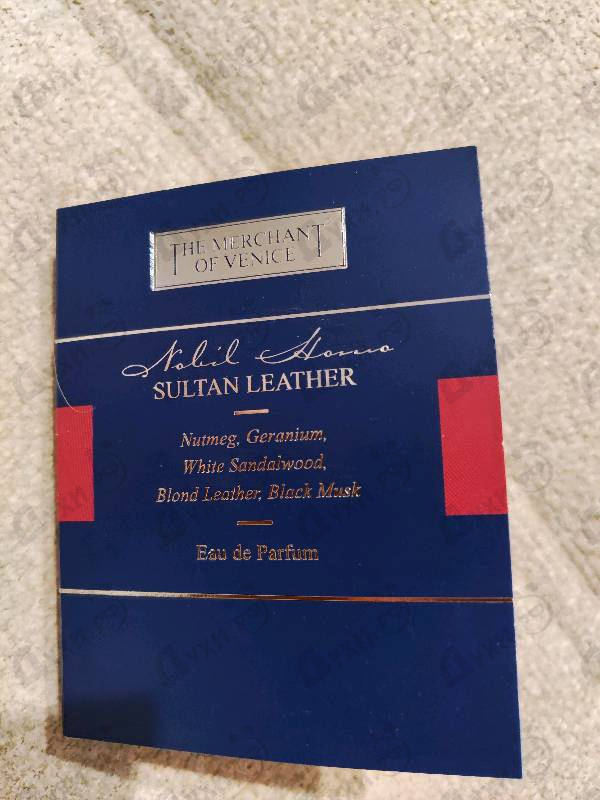 Парфюмерия Sultan Leather от The Merchant of Venice